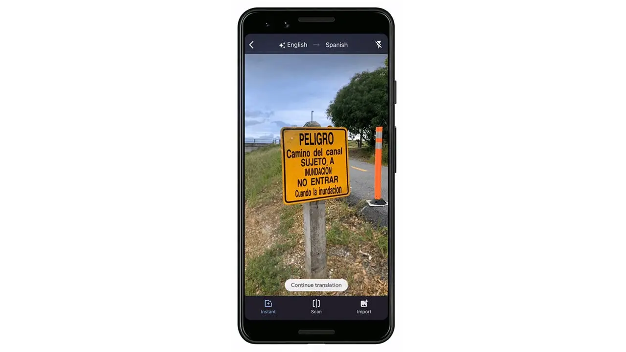 google translate instant camera