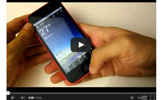 goophone i5c video