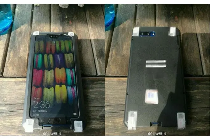 honor 10 prototype smiles for the camera yes the notch is there