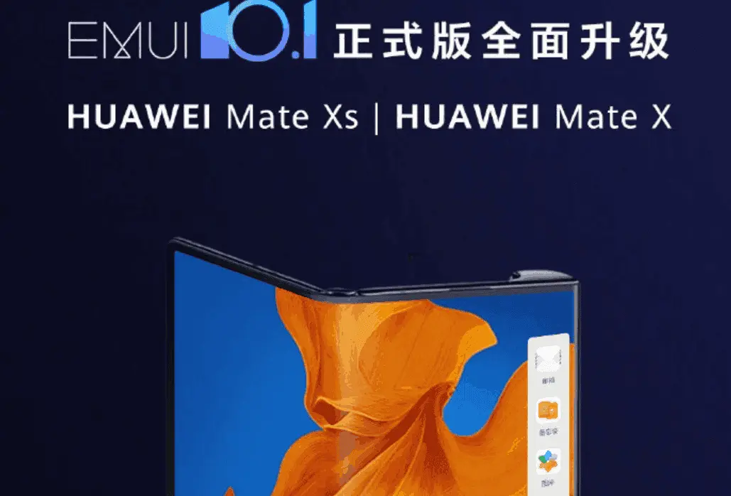 huawei mate x xs emui 101 update