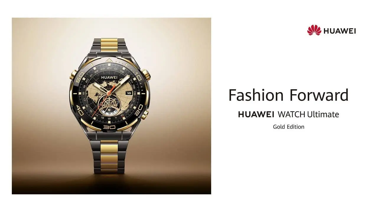 huawei watch ultimate gold edition