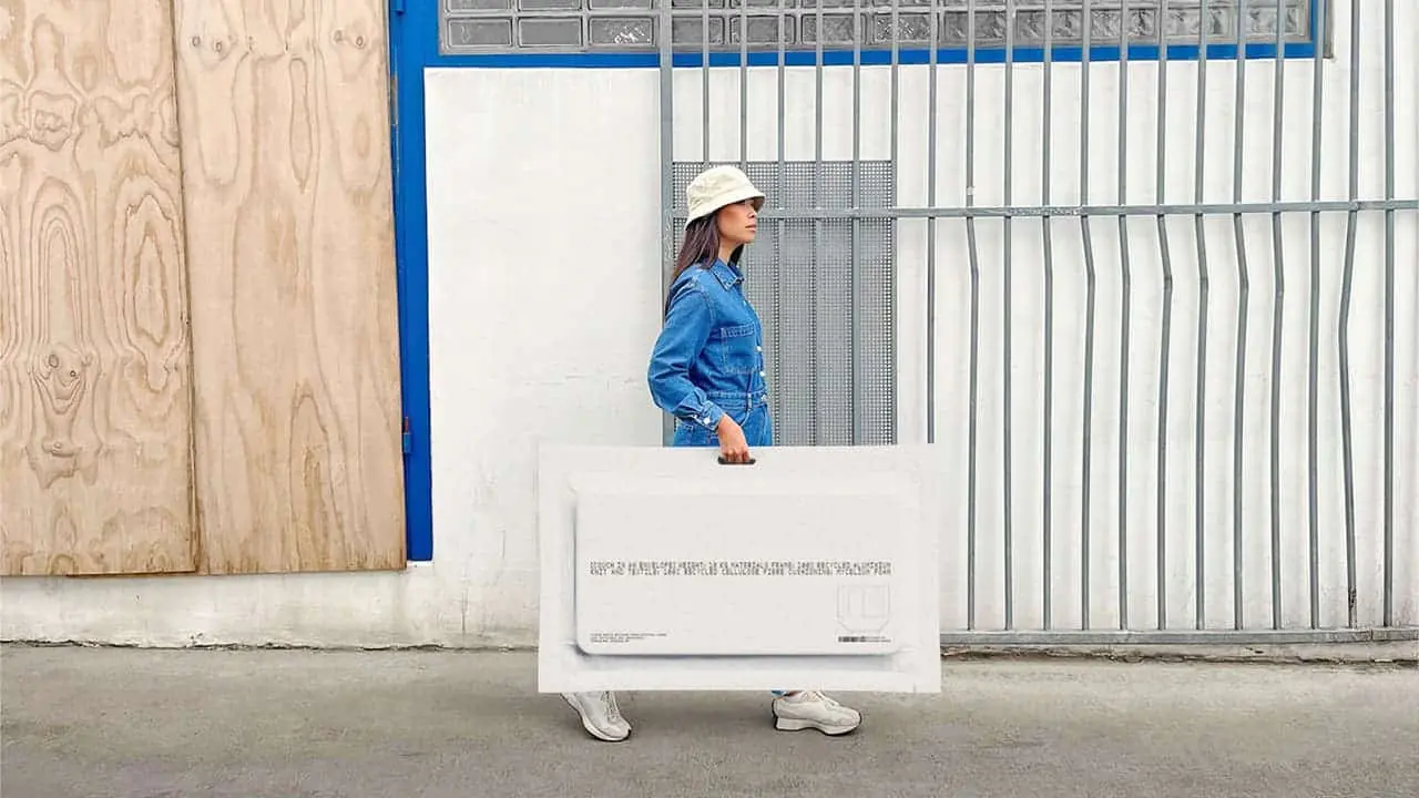 ikea couch in an envelope