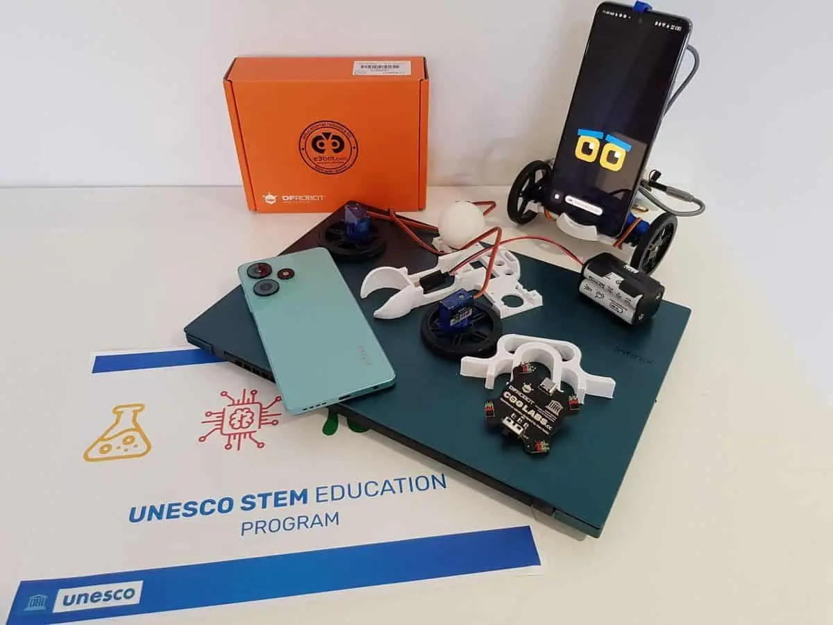 infinix provides device support for the unesco coglabs workshop