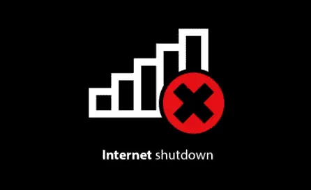 internet shutdonw