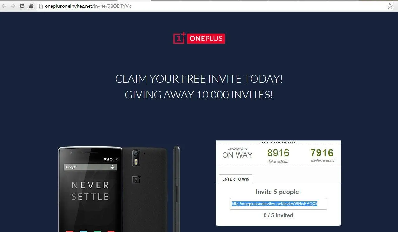 invite site