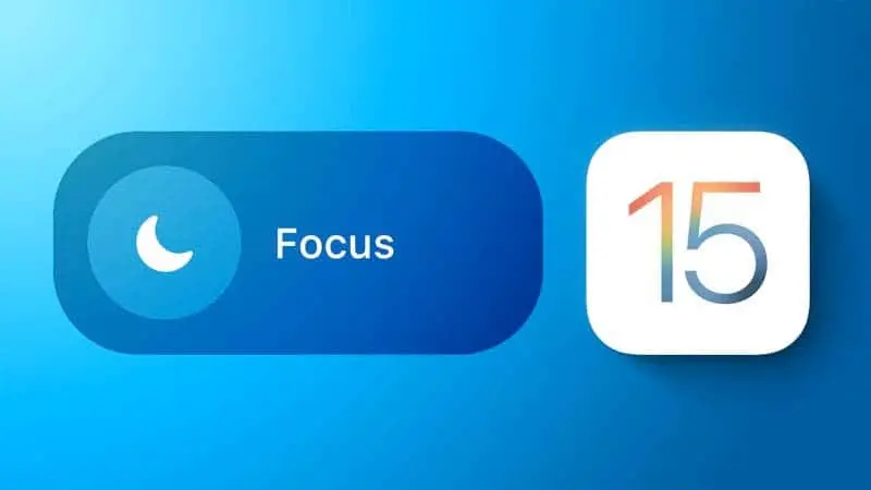 ios 15 focus feature