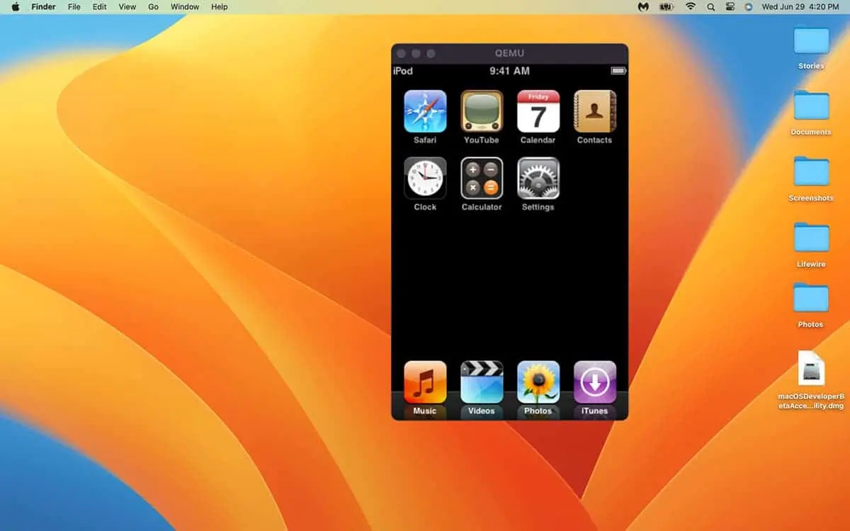 ios on computers