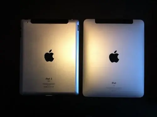 ipad and ipad 2 back
