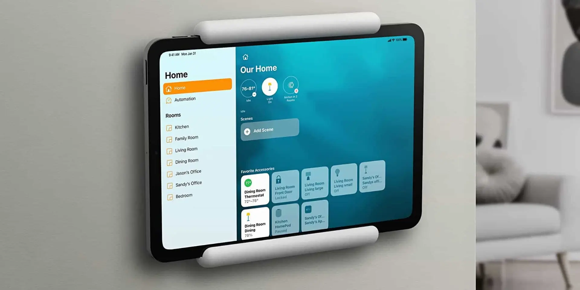 ipad home hubs