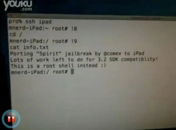 ipad jailbreak video