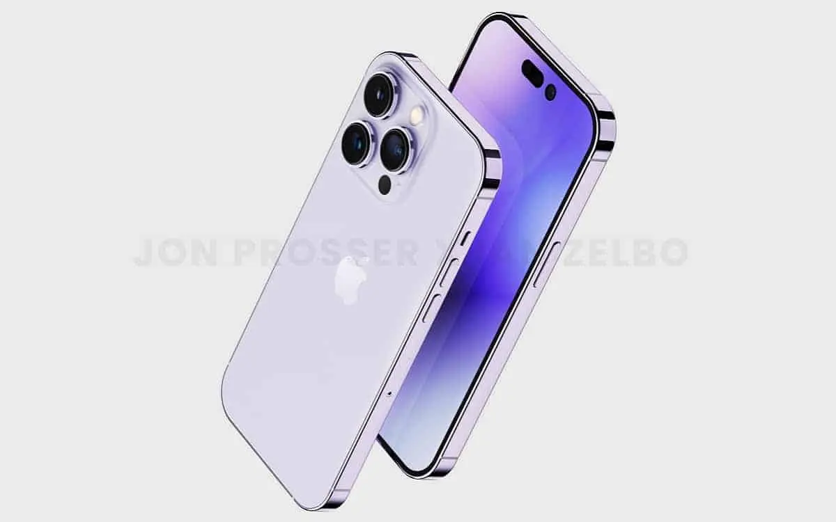 iphone 14 pro purple vertical