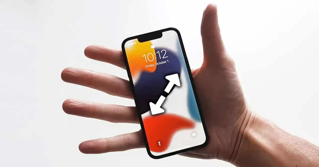 iphone mini mano