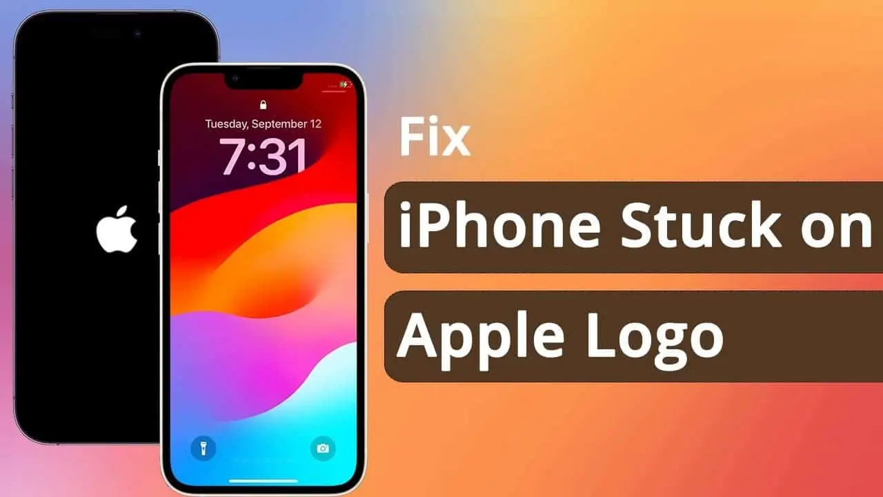 iphone stuck on apple logo