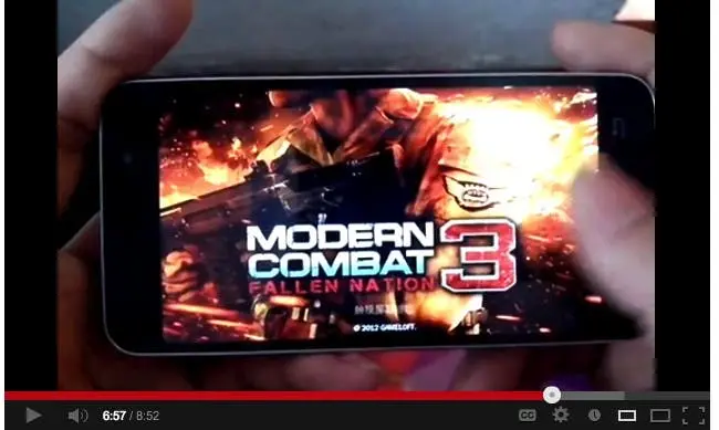 jiayu g4 gaming test video