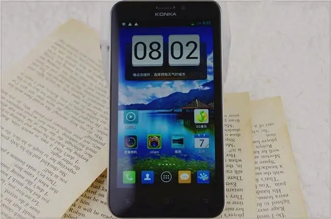 konka w970 dual core colours phone1