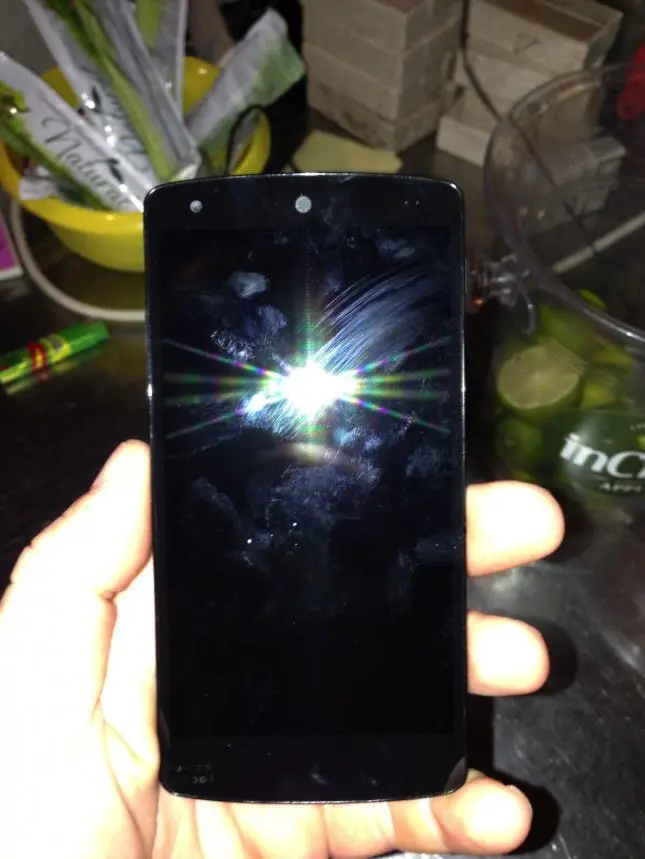 lg nexus 5 bar