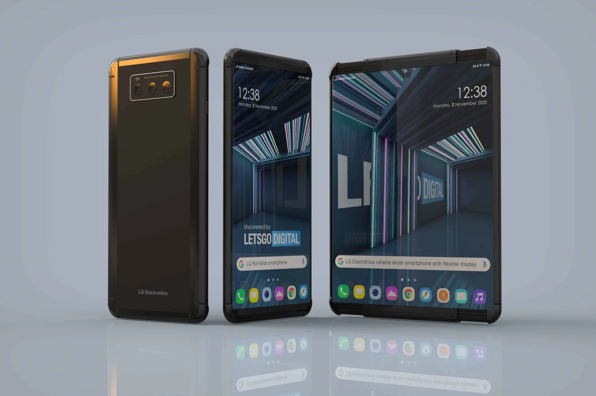 lg rollable phone d