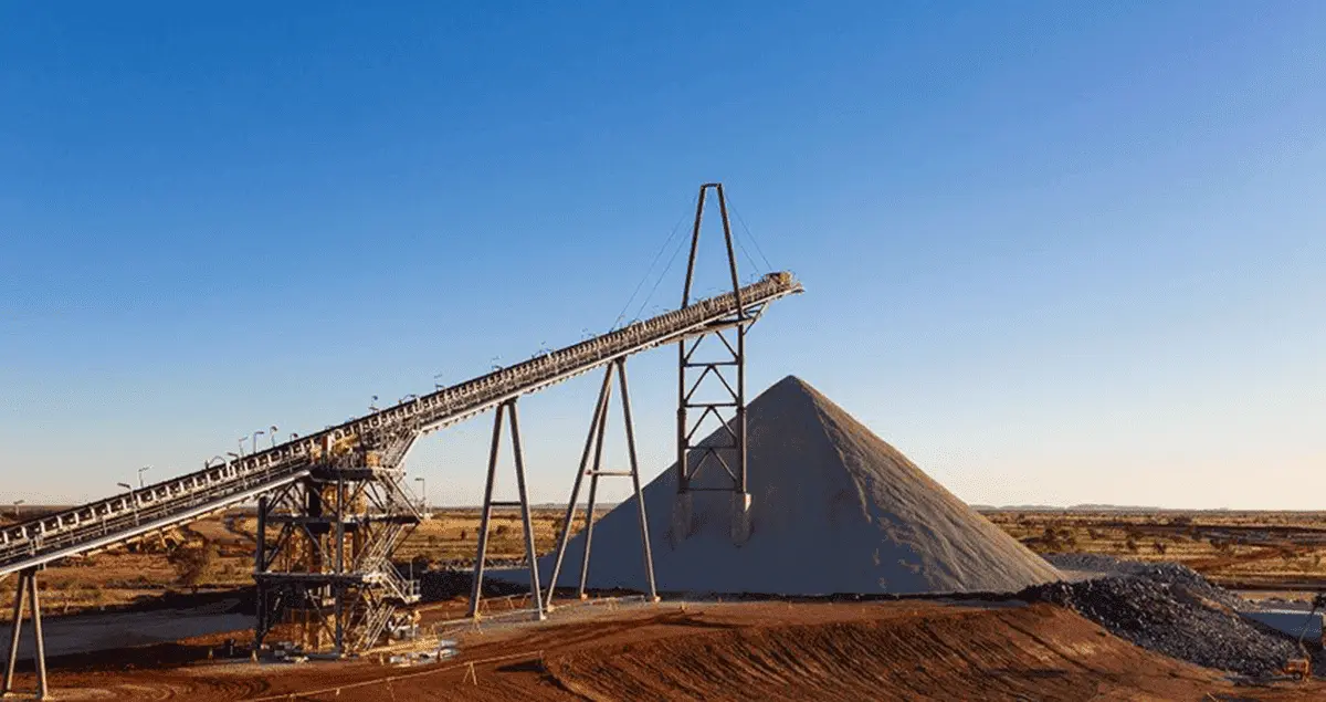 lithium ore