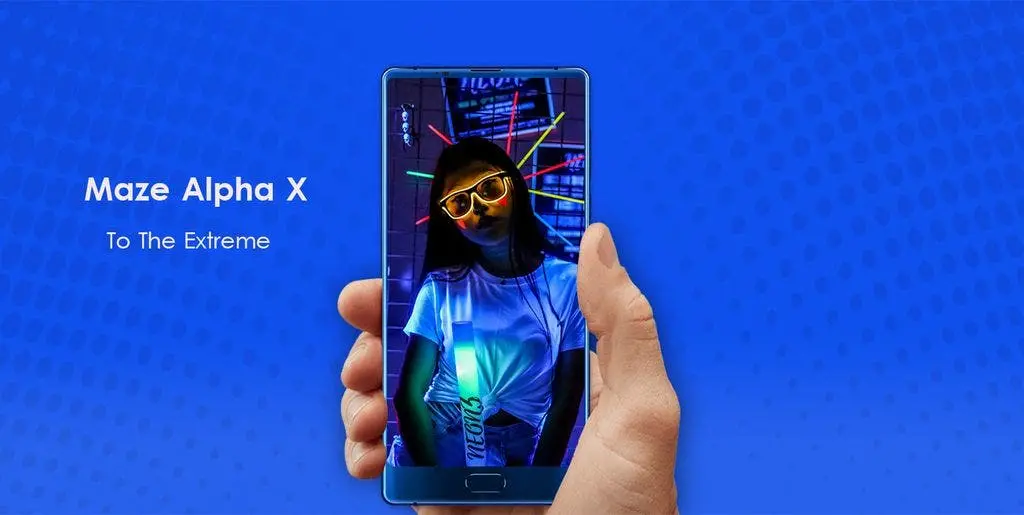 maze alpha x blue