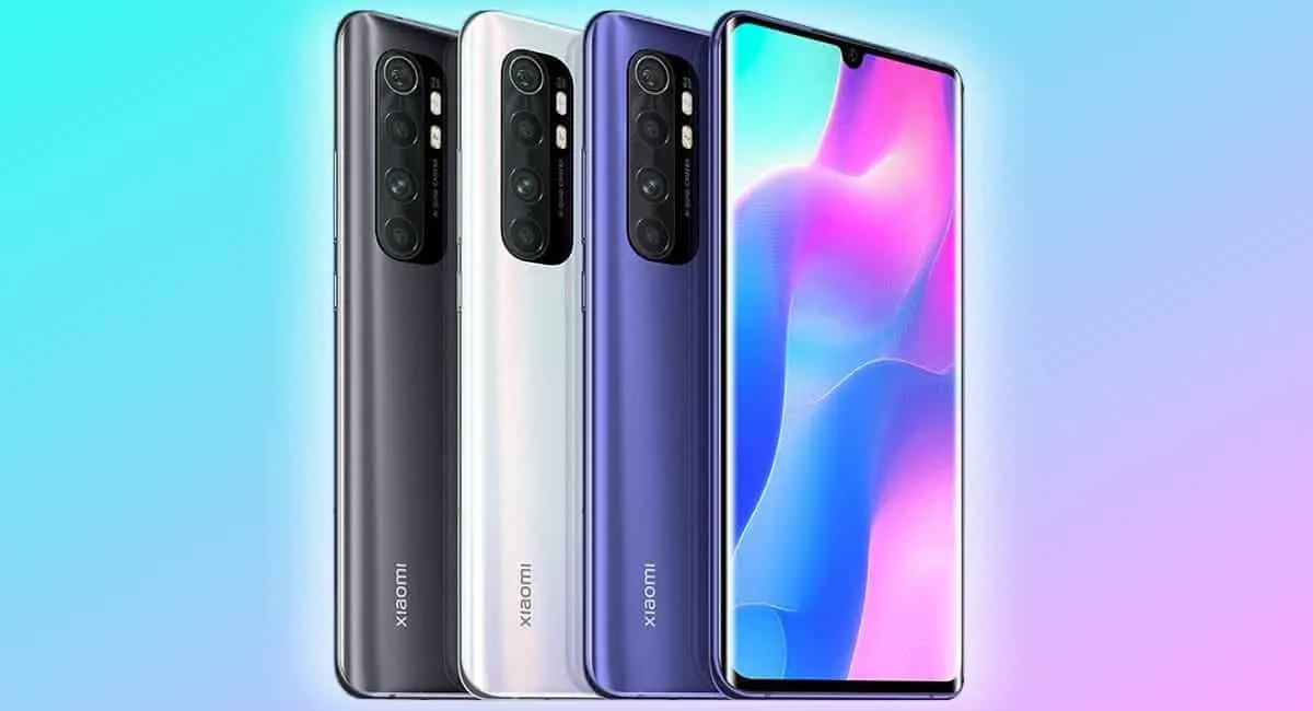 mi note 10 lites