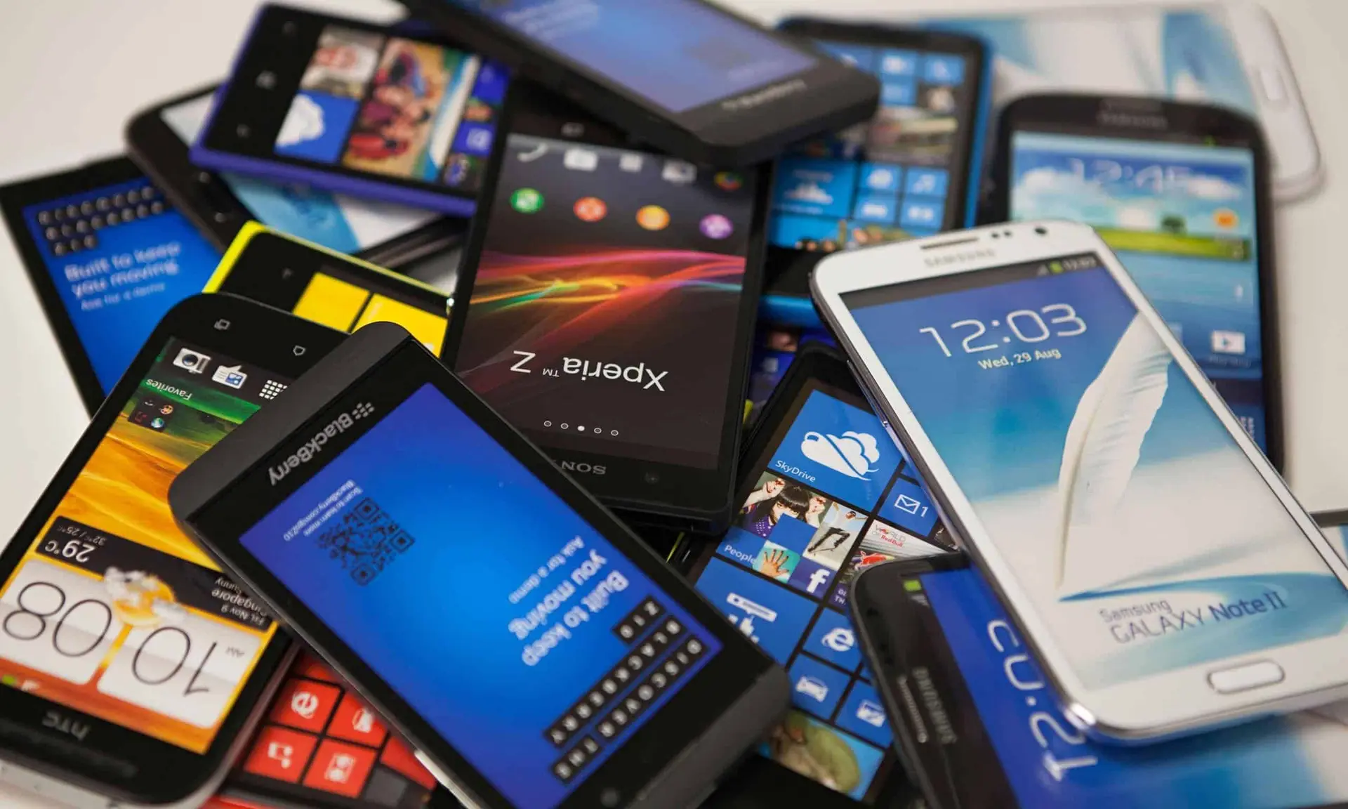 mobile devices old smartphones 1