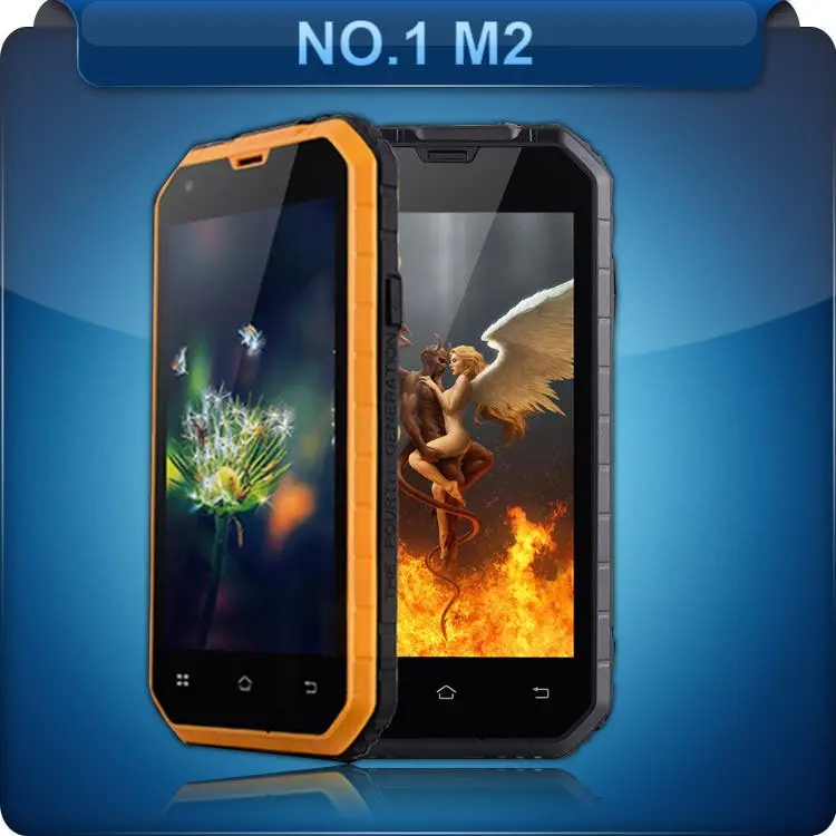 new original no 1 m2 4 5 ip68 waterproof font b rugged b font cellphone mtk6582