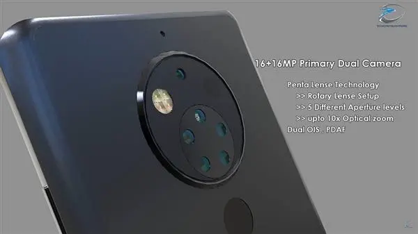 nokia five cameras d
