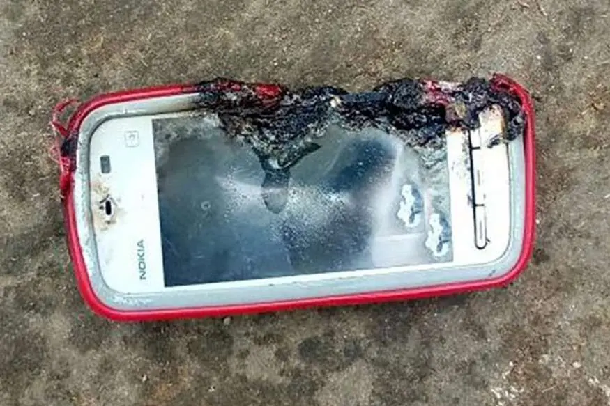nokia phone explodes