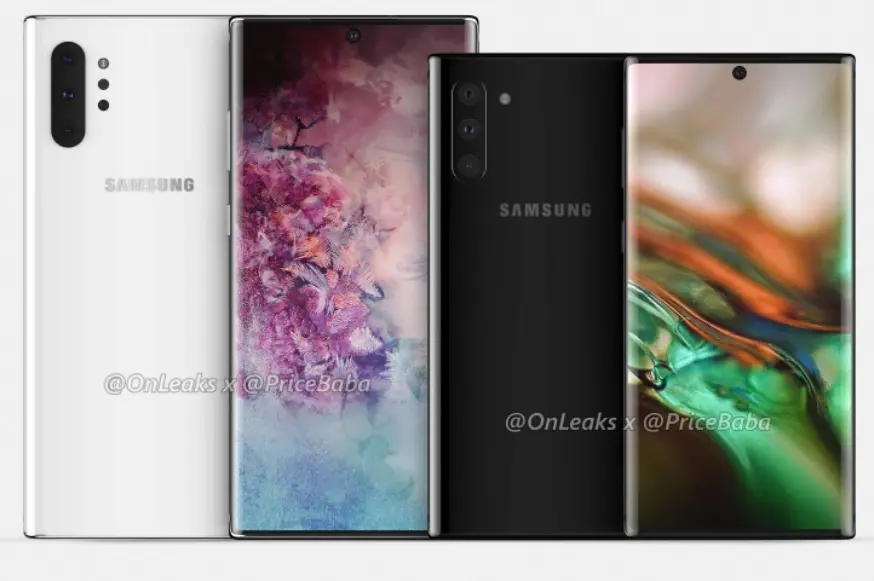 note 10 leaked renders