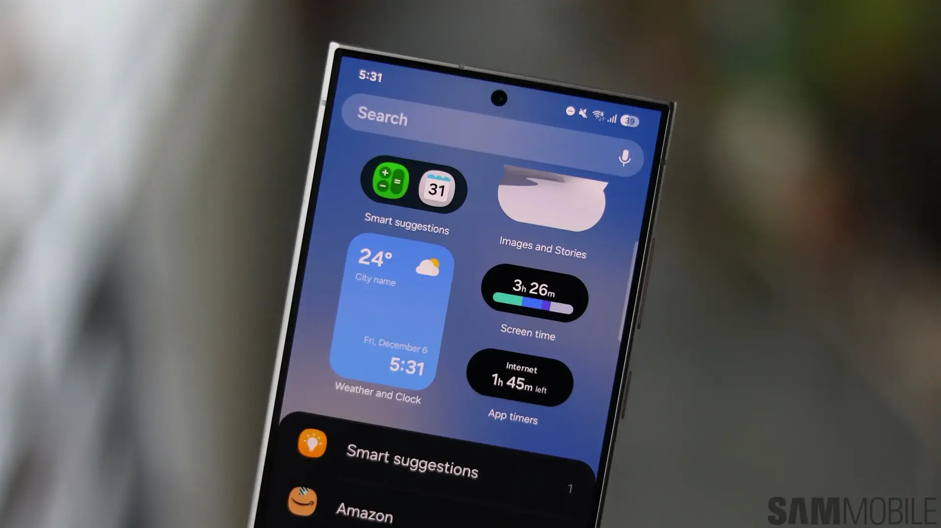one ui 7 widgets ftr