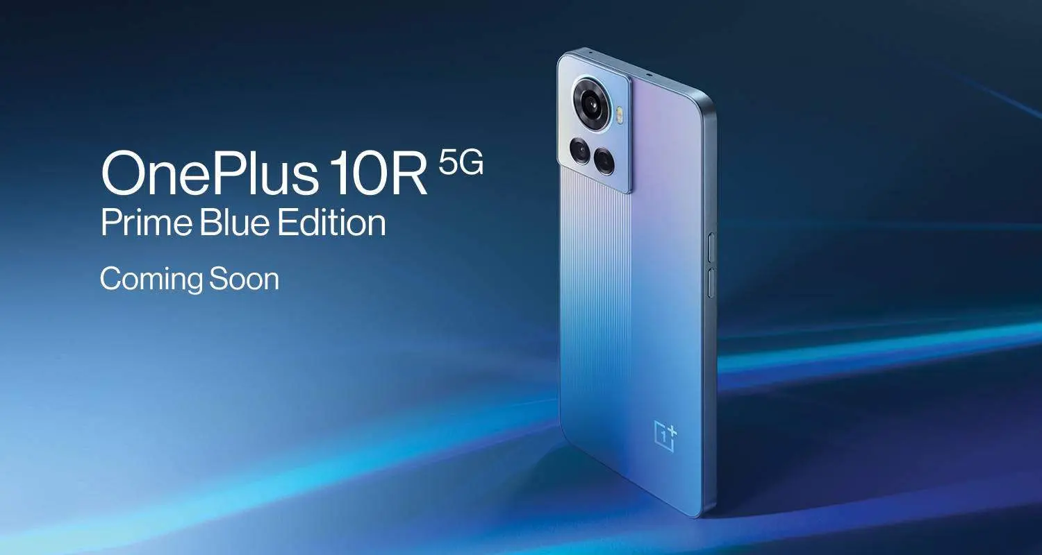 oneplus 10r prime blue edition india launch