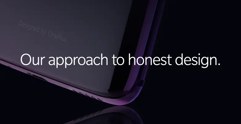 oneplus 6 design description a