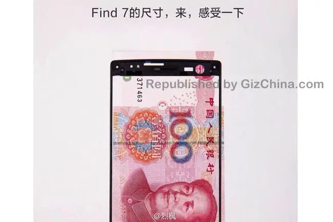 oppo find 7 screen leaked hero