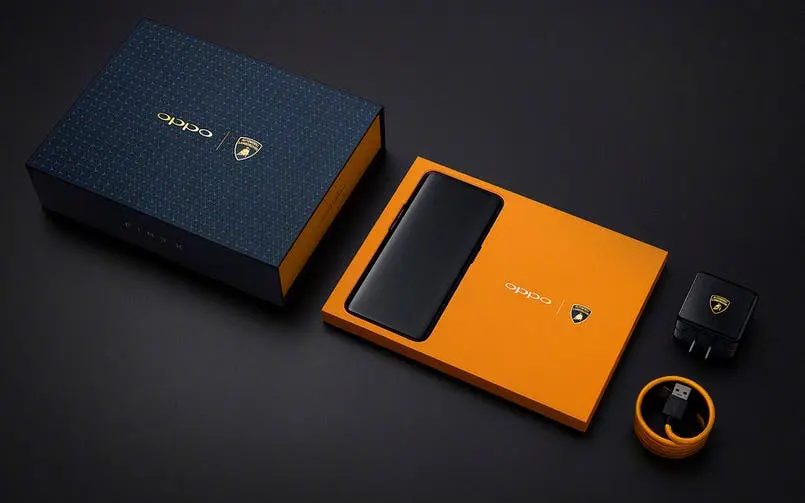 oppo find x lamborghini special edition box
