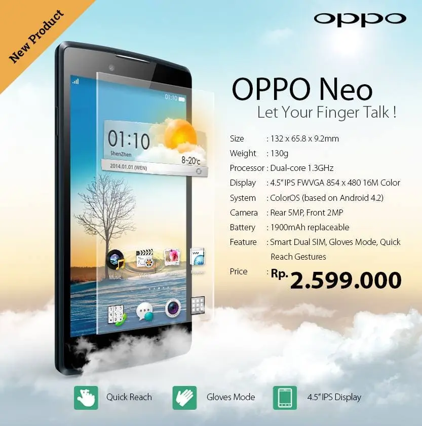 oppo neo official image