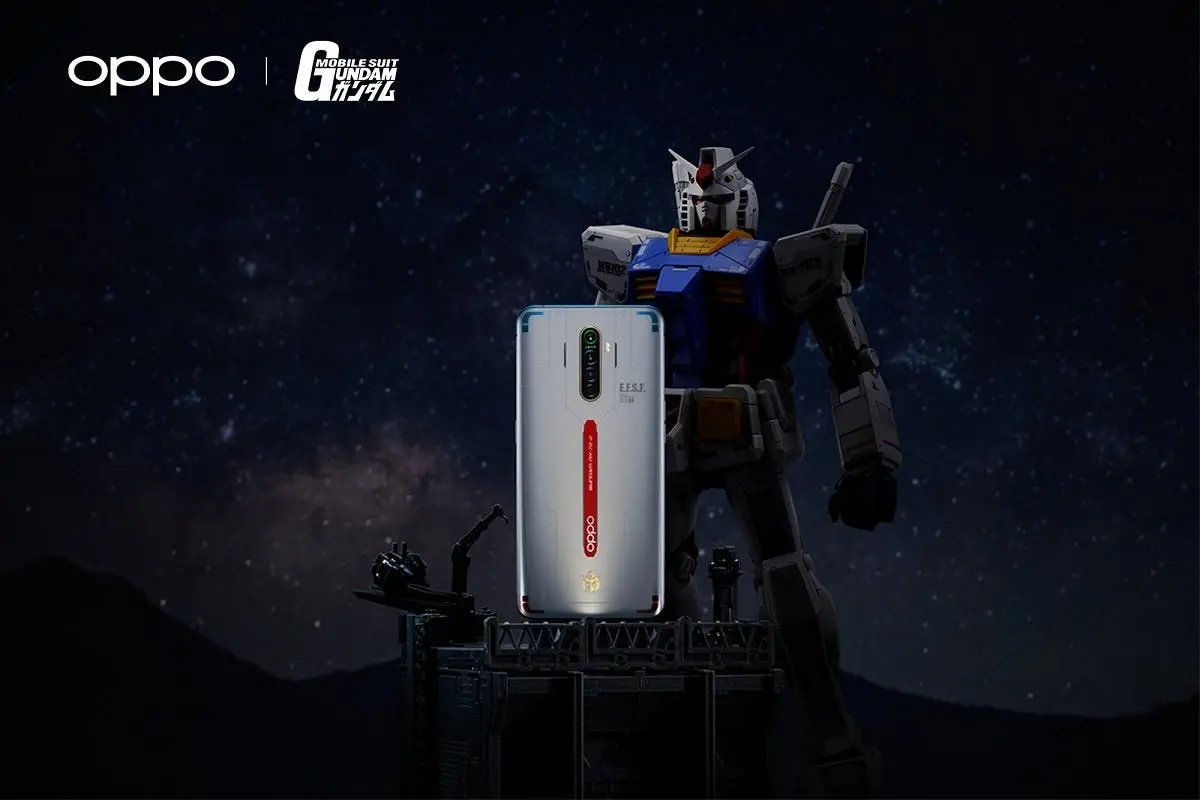 oppo reno ace gundam edition