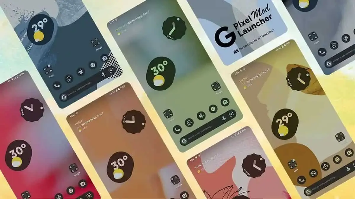pixel launcher