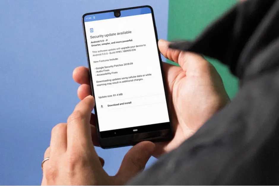 pixel nexus devices and essential phone receive september android security update