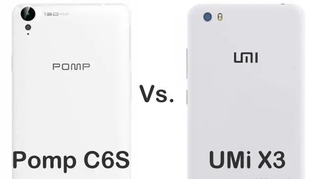 pomp c6s vs umi x3