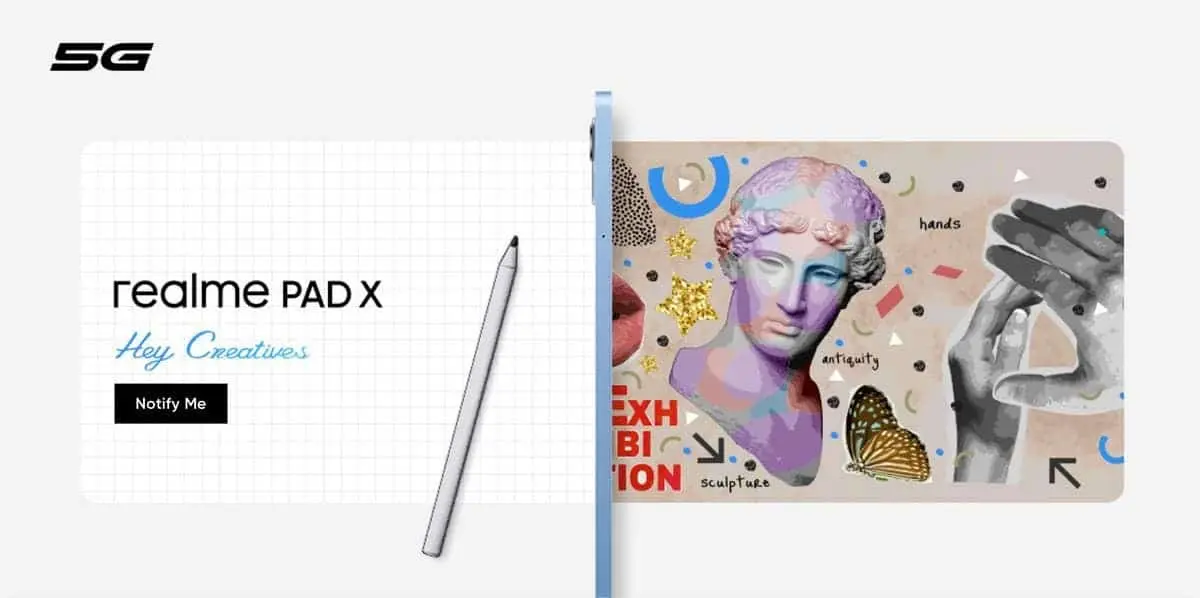 realme pad x india launch confirmed