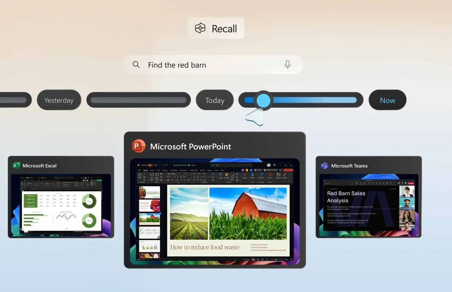 recall feature preview