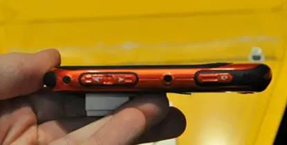 rugged solar powered phone side
