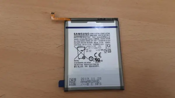 samsung galaxy a31 battery image