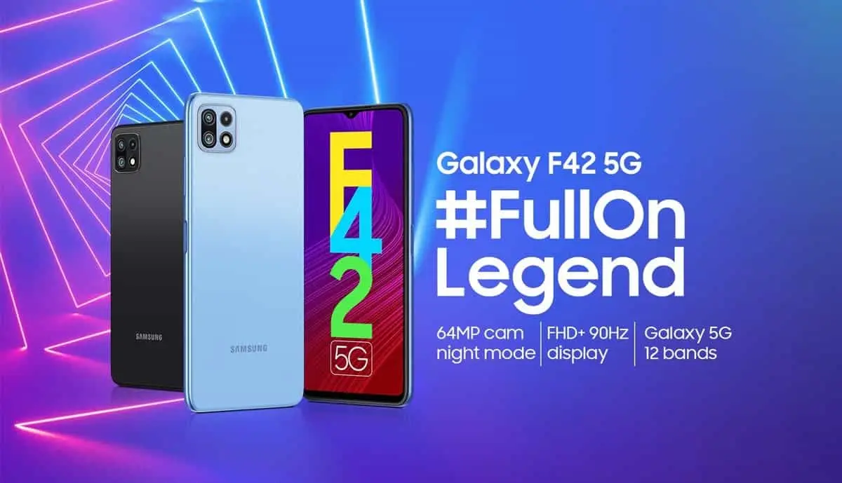 samsung galaxy f42 5g price in india