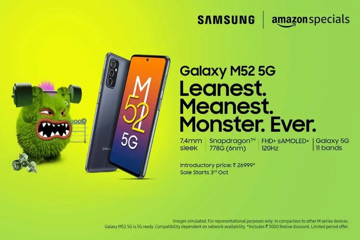 samsung galaxy m52 5g