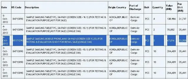 samsung galaxy note mini