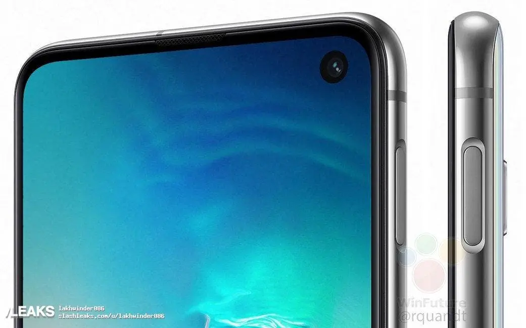samsung galaxy s10e fingerprint reader in the power button