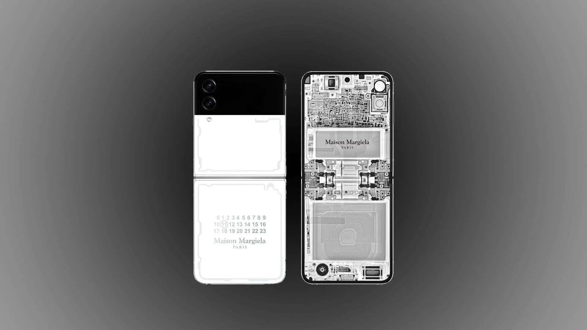 samsung galaxy z flip 4 maison margiela edition