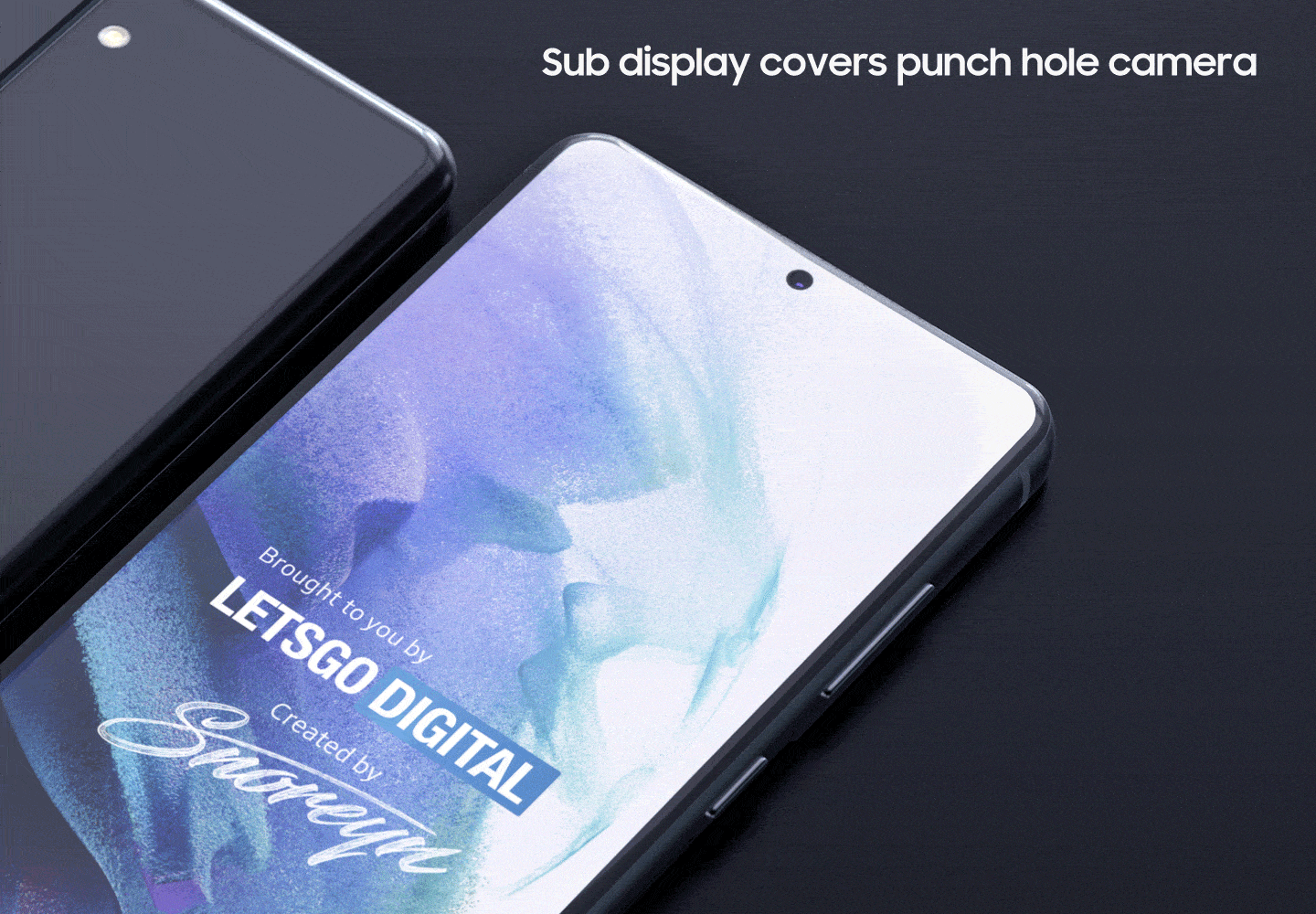 samsung hideable camera