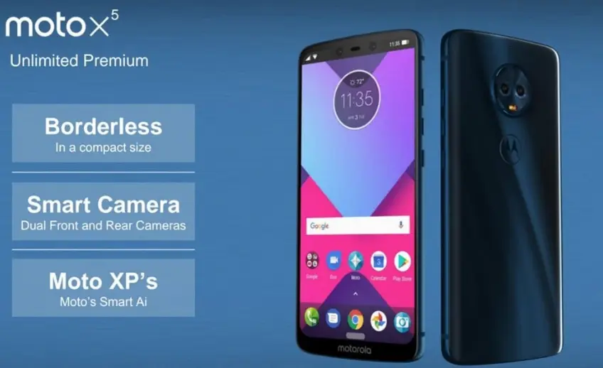 screenshot 2018 1 16 image from alleged moto x5 picture shows four cameras bezel less design iphone x like notch